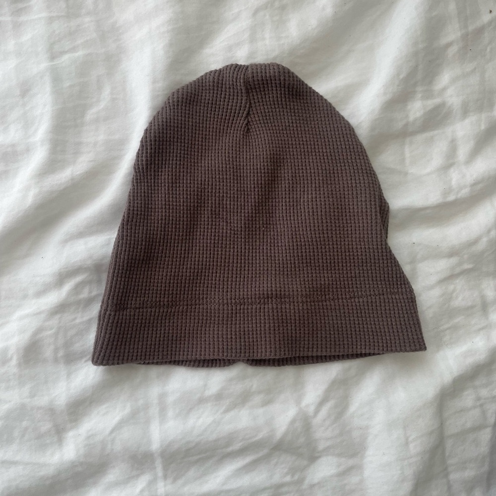 Zara Taupe Knit Hat